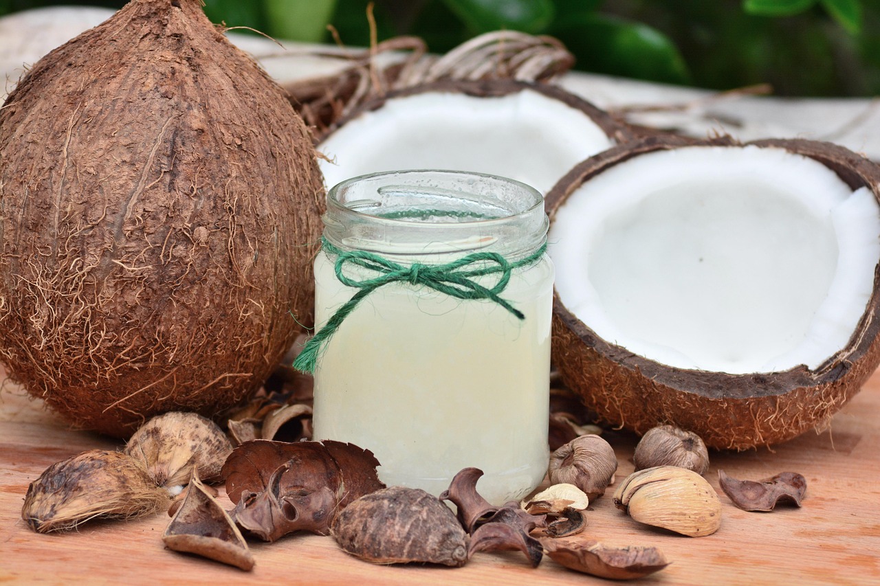 aceite de coco alto en grasas saturadas