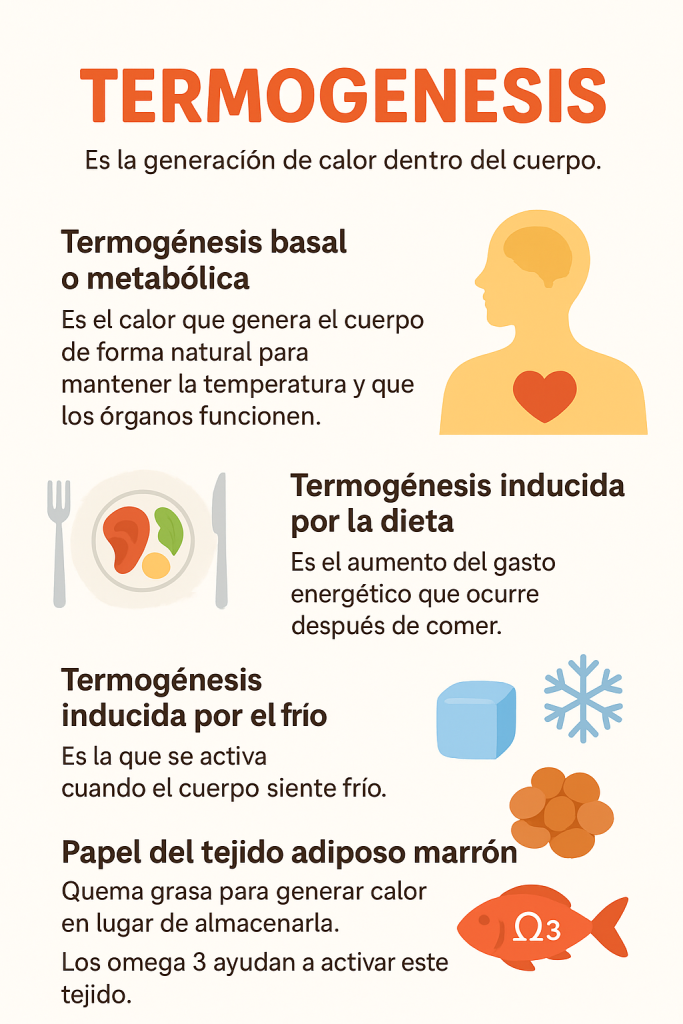 termogenesis de dieta