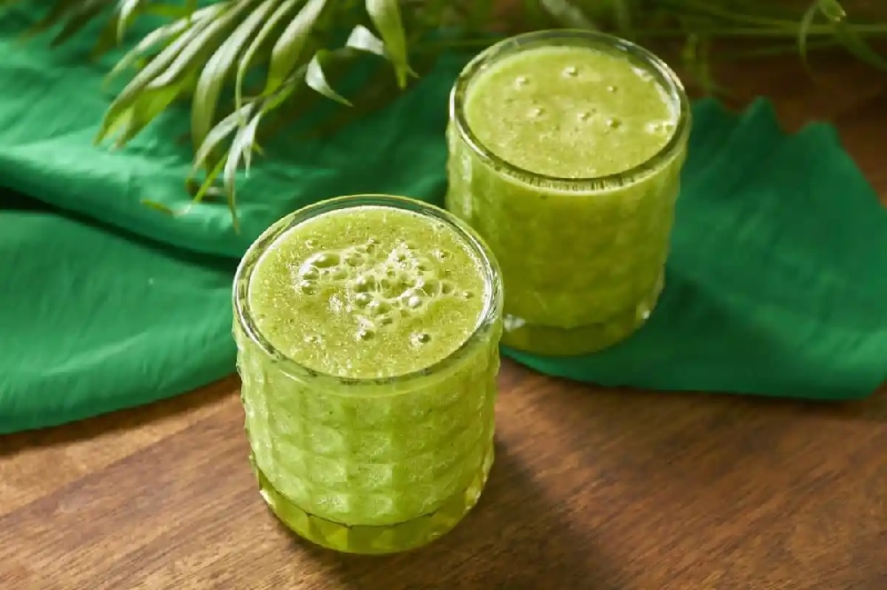 receta licuado piña y nopal