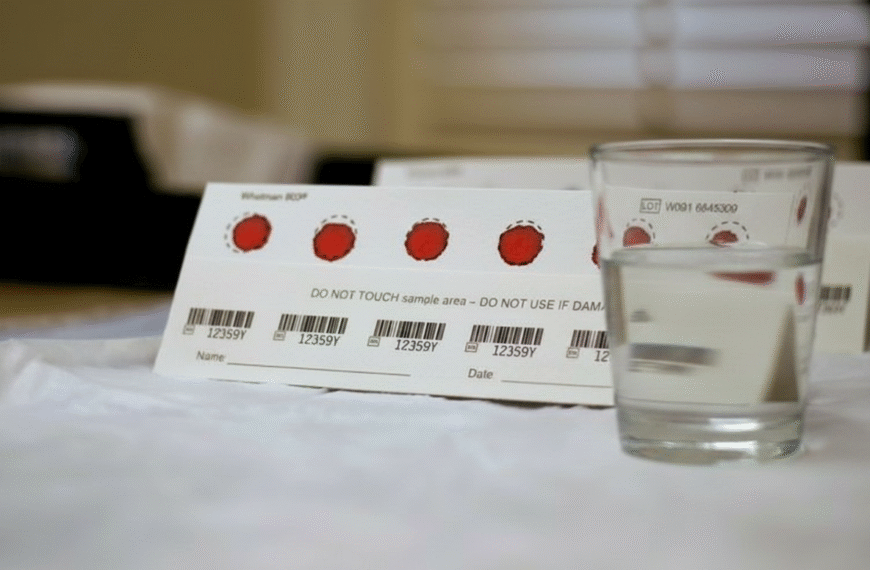 El test de sangre seca (también llamado Dried Blood Spot o DBS)